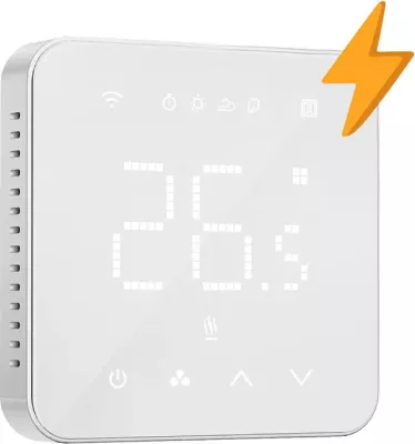 Termostat i mençur Meross MTS200HK(EU), Wi-Fi, HomeKit, i bardhë