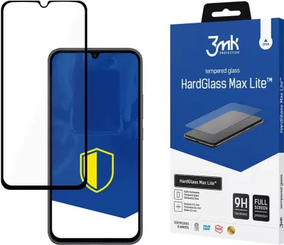 Xham i temperuar 3mk HardGlass Lite për Samsung Galaxy A34 5G, i zi