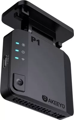 Kamerë makine AKEEYO P1 FullHD 30fps, 120°, WiFi 2.4G, USB-C, e zezë
