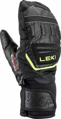 Dorëza skijimi Leki WCR Team 3D Junior Mitt 5.0, madhësia 5, e zezë
