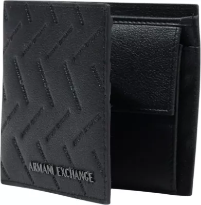 Portofol për meshkuj Armani Exchange XM000167 AF27287, i zi