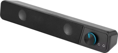 Soundbar Speedlink BRIO, 6 W, 2x5.08 cm, e zezë