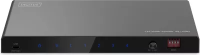 Splitter HDMI Digitus 8K, 1x4, 7680 x 4320, Metal, i zi