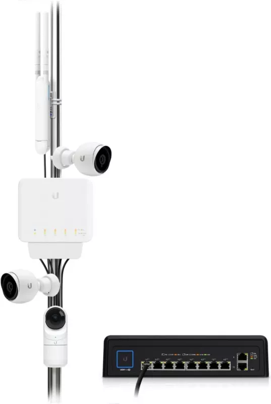 Switch Ubiquiti UniFi USW-FLEX, Managed, L2, Gigabit Ethernet, i bardhë