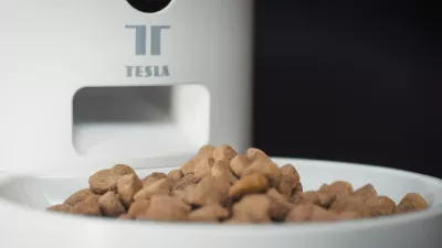 Pajisje ushqyese automatike për kafshë shtëpiake TESLA TSL-PC-BL4, Wi-Fi, e bardhë