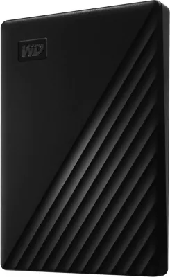 Hard disk Western Digital My Passport, 2 TB, 3.2 Gen 1, Ngjyrë e zezë