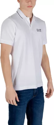 Maicë polo për meshkuj EA7 8NPF16 PJVUZ, e bardhë [Madhësia: XL]