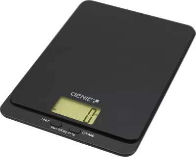 Peshore elektronike kuzhine GENIE DLS 5, 5 kg, e zezë