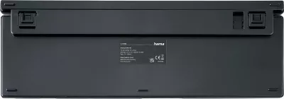 Tastierë Hama WK-750, multi-device, wireless, e zezë