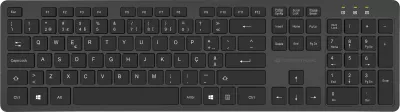 Set tastierë wireless me maus Conceptronic, QWERTY portugalisht, 105 taste, 2.4GHz, e zezë