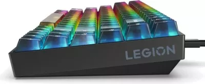 Tastierë mekanike Lenovo Legion K510 Mini Pro Gaming, RGB LED, me kabllo, QWERTY
