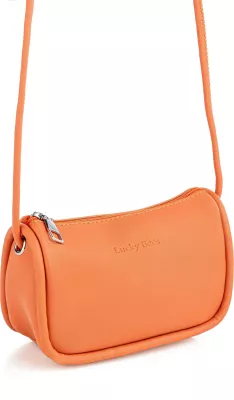 Çantë crossbody, ngjyrë portokalli, Lucky Bees, 1237 Lbr