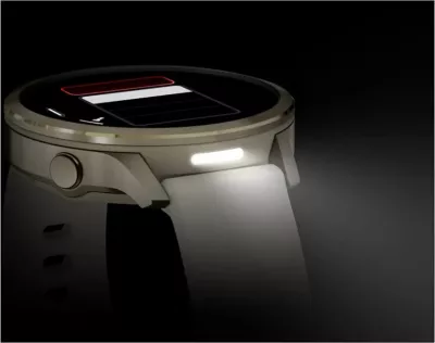 Smartwatch Garmin Venu® 4, Lunar Gold/Bone & Light Sand Band, 41 mm