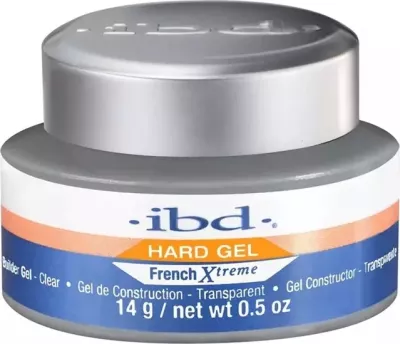 Xhel ndërtues për thonj IBD French Xtreme Gel UV për femra Clear 14g