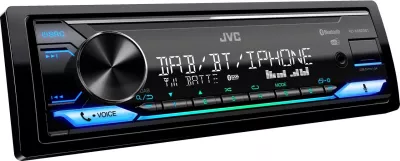 Radio veture JVC KD-X482DBT, Bluetooth, USB, DAB, i zi