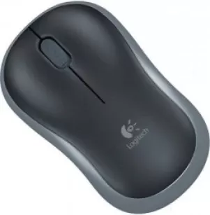 Maus wireless mini Logitech M185, nano USB, 3 butona, 10 m, zi-gri