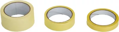 Shirit maskues (krep trak) PROLINE 41131, 19 mm x 35 m, i verdhë
