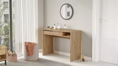 Tavolinë grimimi Hanah Home, On18-S, ngjyrë arre
