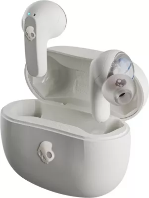 Kufje Skullcandy Rail True Wireless Bone/Orange Glow