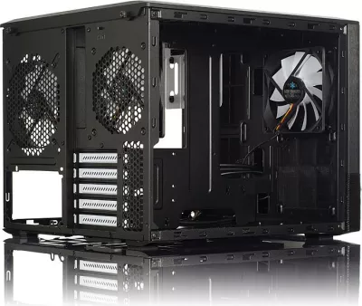 Kasë Fractal Design NODE 804, Cube, micro ATX, e zezë
