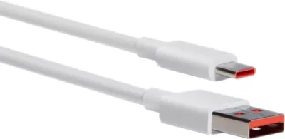 Kabllo USB-A në USB-C Xiaomi 6A 1 m, e bardhë