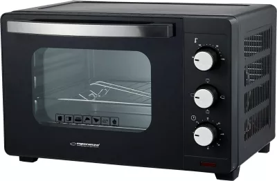 Mini furrë Esperanza EKO008N, 20 litra, 1280 W, e zezë