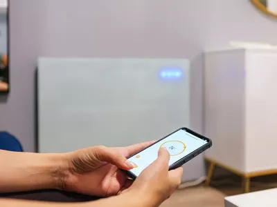 Ngrohës konvektor Lafe IR ThermoSmart 500W, smart, i bardhë