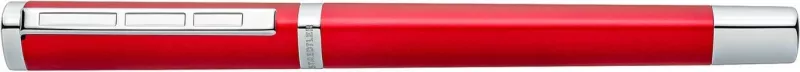 Stilolaps STAEDTLER triplus 474, metal, cartridge, majë fine, i kuq