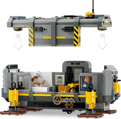 Set për ndërtim LEGO Avatar Floating Mountains: Site 26 & RDA Samson, 887 pjesë, Multikolor