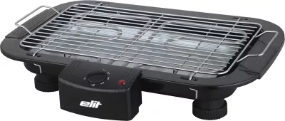 Grill elektrik, Elit, BQ-6200, 2000W, 38x22 cm, termostat automatik, lartësi rregullueshme