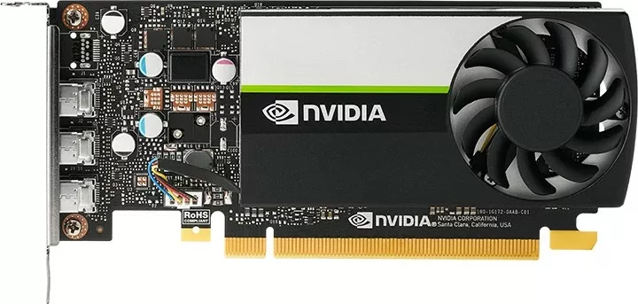 Kartelë grafike PNY VCNT400-4GB-PB, T400, 4 GB, GDDR6, PCI Express x16 3.0, e zezë