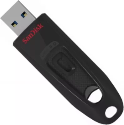 USB memorje SANDISK Ultra SDCZ48-064G-U46 64GB USB 3.0 80MB/s e zezë