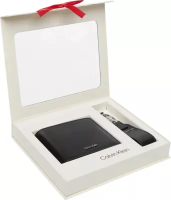 Portofol për meshkuj Calvin Klein LV04D1367G, i zi