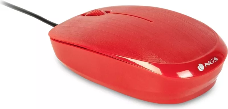 Maus NGS Flame 1000dpi i kuq
