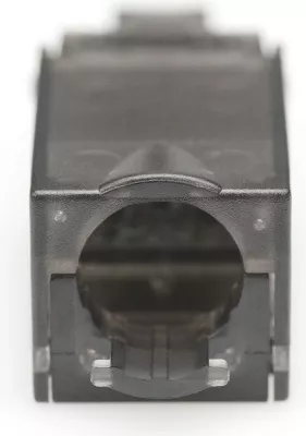 Prizë rrjeti RJ45 Digitus Cat6a, pa shield, e zezë