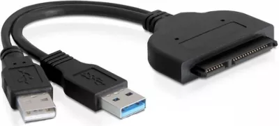 Konvertues SATA/USB LANCOM DeLOCK, 0.2m, 5 Gbit/s, zi