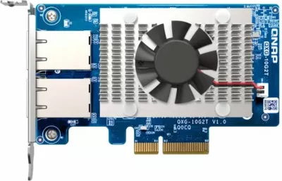 Kartë rrjeti QNAP QXG-10G2T 10GbE, 2x RJ45, PCIe 3.0 x4