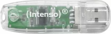 USB stick INTENSO Rainbow Line 32GB USB 2.0, transparent