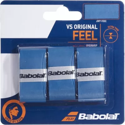Mbushtëse për Raketa Tenisi BABOLAT Vs Orginal Feel, 3 copë, Blu