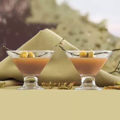 Kupë qelqi për akullore & ëmbëlsira LAV Florence 165 ml, transparente, set 12 copë