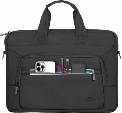 çantë laptopi RivaCase ECO 7521 13.3-14", RPET, waterproof, e zezë