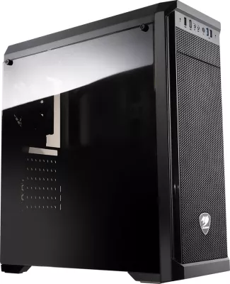 Kasë COUGAR MX330-G Mid Tower, ATX, tempered glass, 2x USB 3.2, e zezë