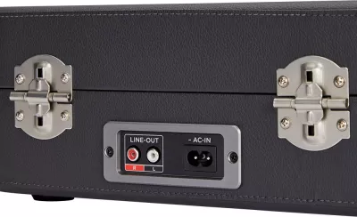 Gramofon Aiwa Vintage VPX-1951TN, Bluetooth 5.0, USB, altoparlantë të integruar, i zi