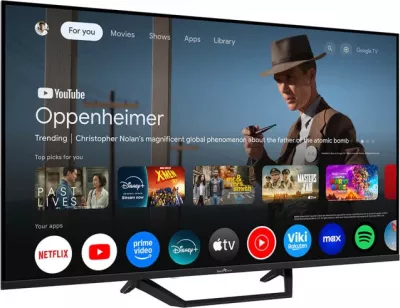 Smart TV SmartTech 43QG02V2 43" QLED 4K Google TV, HDR10, Dolby Audio