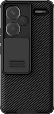 Mbështjellës Nillkin CamShield Pro për Xiaomi Redmi Note 13 Pro+ 5G, i zi