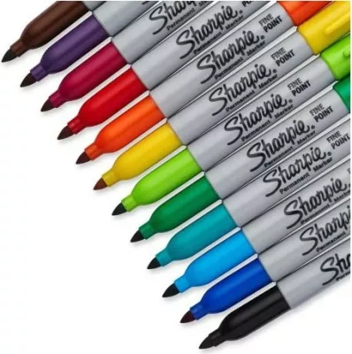 Set markerash Sharpie Fine 20 copë, shumëngjyrëshe, majë e hollë