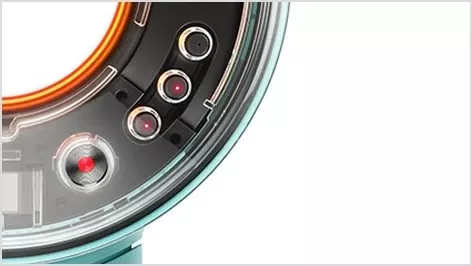 Tharëse flokësh Dyson Supersonic Nural, 1600 W, 13.3 l/s, Blu, Portokalli