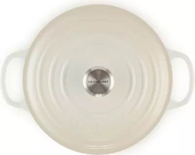 Enë pjekjeje Le Creuset Signature Roaster 26cm meringue