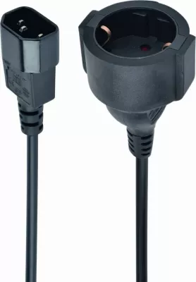 Kabllo Gembird PC-SFC14M-01, 15 cm, e zezë