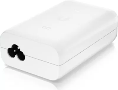 Adapter PoE Ubiquiti U-POE-AT, Gigabit Ethernet, Bardhë